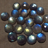9 mm - 22 pcs - Gorgeous Nice Quality AAAA Labradorite - Super Sparkle Rose Cut Faceted Round -Each Pcs Full Flashy Gorgeous Fire